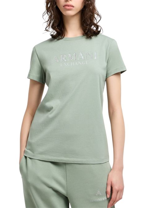 Regular fit T-shirt with metal logo ARMANI EXCHANGE | T-shirt | XW000387 AF10354U7231